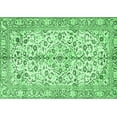 thumbnail image 1 of Ahgly Company Indoor Rectangle Persian Emerald Green Traditional Area Rugs, 8' x 10', 1 of 4