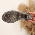 thumbnail image 6 of Ticikt Women's Jelly Sandals Slingback Bling Beach 80s 90s Retro Flat Shoes, 6 of 7