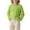 Green, variant on hotojiny Kids Thermal Underwear Unisex Cotton Shirts Little Boys Girls Long Sleeve Lightweight Base Layer Tops Pullover 3-13 Years