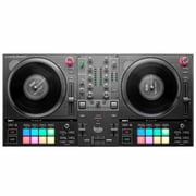 Hercules DJCONTROL INPULSE T7 2-Channel DJ Controller with (2) Gemini AS-2115BT Speakers Package