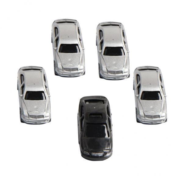 Modelo de coche a escala 1:100 Sunnimix 10 Uds Para mesas de arena DIY y modelos de construcción 3 piezas