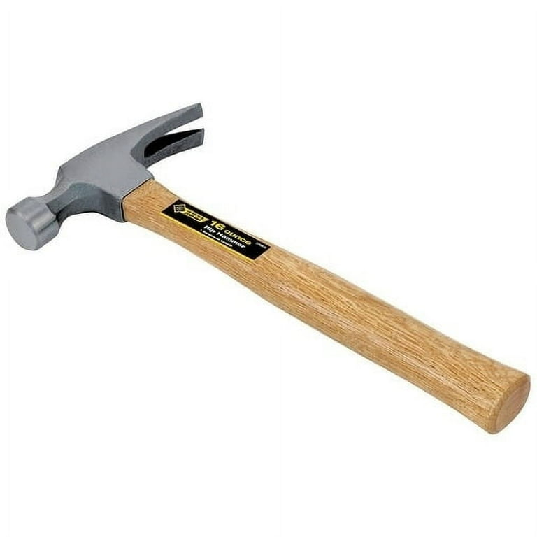 Steel Grip 16 oz. Smooth Face Rip Hammer Wood Handle Walmart