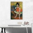 thumbnail image 2 of ARTCANVAS Dwarf Dancer - La Nana 1901 Canvas Art Print by Pablo Picasso - Size: 26" x 18" (1.50" Deep), 2 of 9