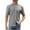 Gray, variant on ohmzyzo Mens Floral Lace Shirts Breathable Short Sleeve Hollow Out Blouse Tees Sheer See Through Casual Button Down Tops Summer Beach Tees Beige S