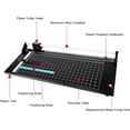 thumbnail image 5 of Heavy Duty Precision Rotary Paper Trimmer, Manual Guillotine Paper Cutter, Cutting Width 600mm/970mm, 6Sheet Capacity for Craft Paper, Photo, Film, Card, Office,CuttingWidth:600mm, 5 of 8
