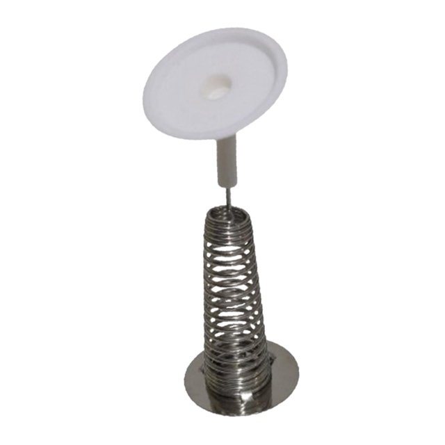 Accesorio de Cabeza Temblorosa de Resorte de Arcilla para Niños, Base de Resorte DIY, Proyecto de Arte, Mejora Las Habilidades de Las Manos, Elaboraci Plata