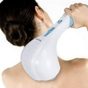 Cotsoco Handheld Back Massager - Double Head Electric Full Body Massager - Deep Tissue Percussion Massage Hammer for Muscles, Head, Neck, Shoulder, Back, Leg, Foot