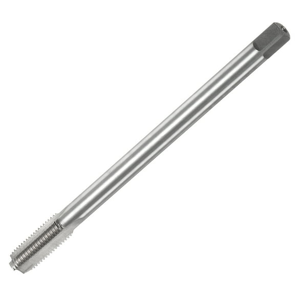Uxcell Metric Thread Tap M10 x 1.25 Left Hand 130mm Extra Long Straight Flute Tapping Threading Tool