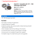 thumbnail image 2 of Clutch Kit - Compatible with 1971 - 1980 Volkswagen Super Beetle 1972 1973 1974 1975 1976 1977 1978 1979, 2 of 2