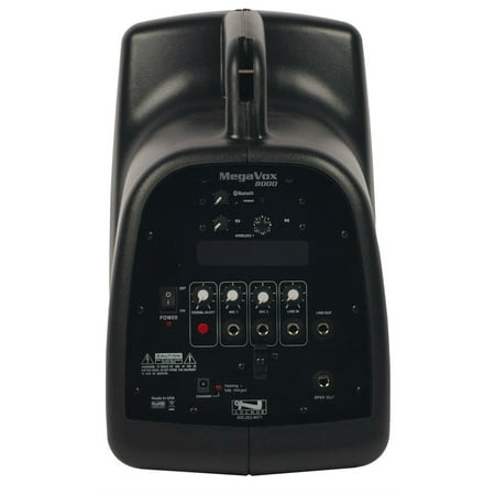 Anchor Audio MegaVox Pro PA System with One Wireless Receiver, MEGA-8000U1