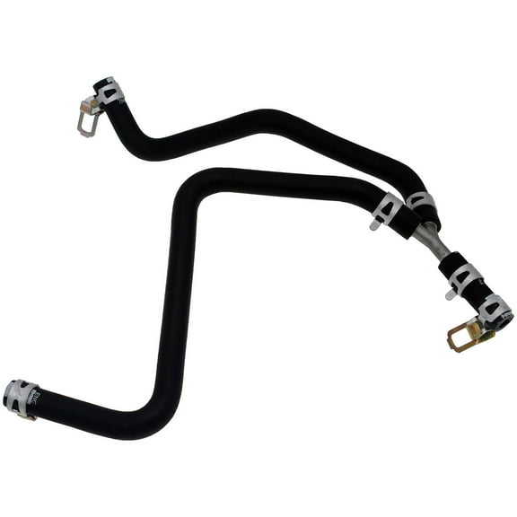 Dorman 626-697 Engine Coolant Overflow Hose for Specific Cadillac / Chevrolet Models, Black; Natural