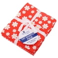 thumbnail image 2 of Threadart Exclusive 5 Fabric Bundles - Red Confetti Brights Collection 100% Cotton - Premium 100% Cotton Quilting Fabric - No Duplicates - Full Size 18"x21" - Red, 2 of 9