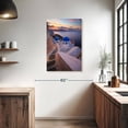 thumbnail image 3 of Elephant Stock Santorini Staircase Wall Art - Vertical Canvas Wall Art - Living Room Wall Decor - Places Canvas - Gray And Blue Decor - 24" x 36", 3 of 8