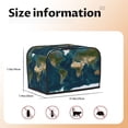 thumbnail image 5 of Fotbe World Map for Two Slice Toaster Cover, Fingerprint Protector, Super Soft Appliance Cover And Dust Cover,Bread Dust Cover & Fingerprint Protection, 5 of 7