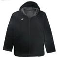 thumbnail image 1 of ASICS Mens Team Rain Windbreaker Jacket black M, 1 of 2