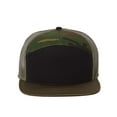 thumbnail image 1 of Richardson Seven-Panel Trucker Cap, One Size, BlackCamoLoden, 1 of 1