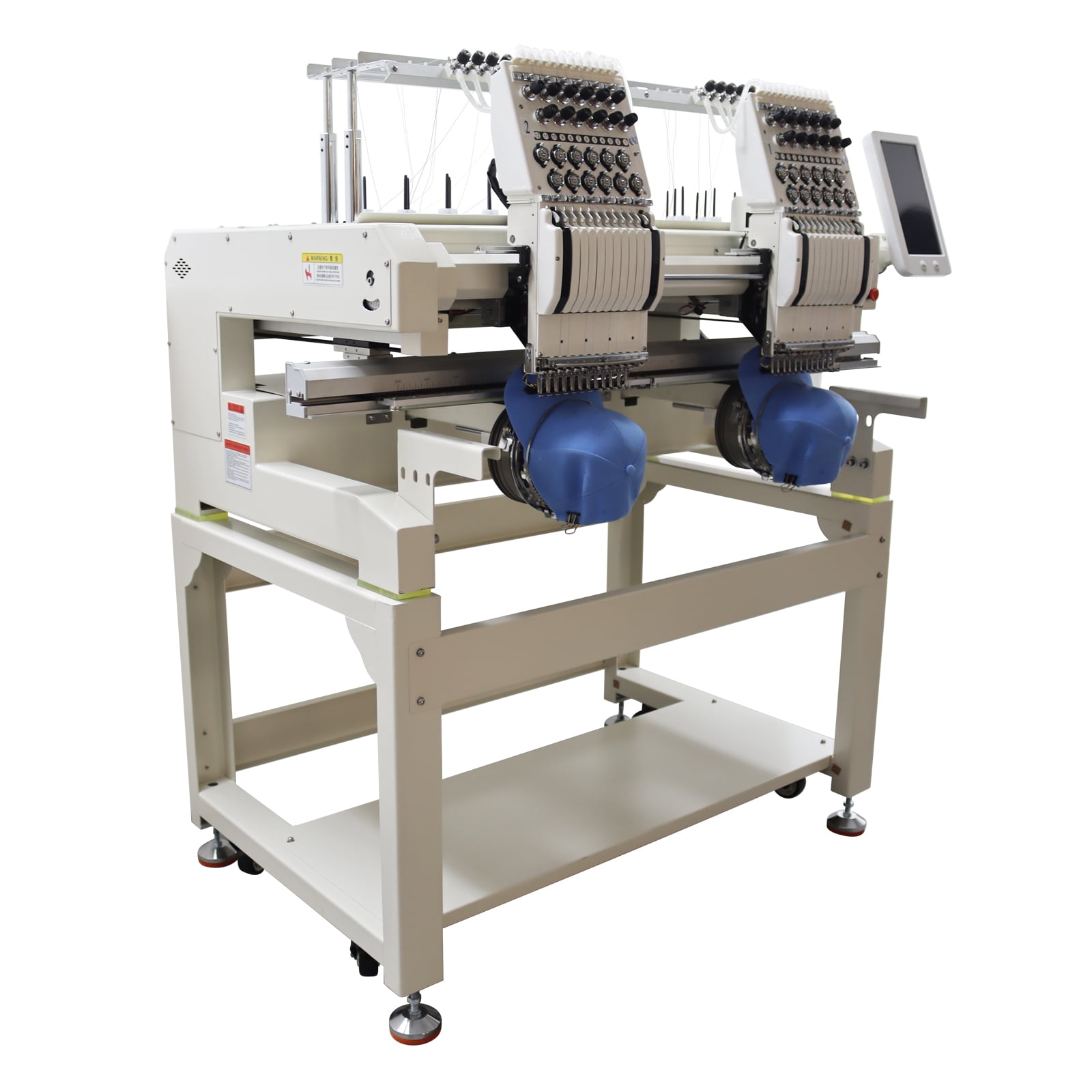 Double-station Automatic Embroidery Machine Caps Logo Embroidery Machine 12 Needles Embroidery Machine