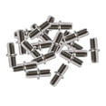 thumbnail image 3 of 5x20 Piezas Clavijas de Soporte de Estante Clavijas de Soporte de Estante Hardware Hierro Metal Pasadores de Soporte de Estante para Estantes de Armario Escritorios de Oficina en Casa 6 piezas, 3 of 8