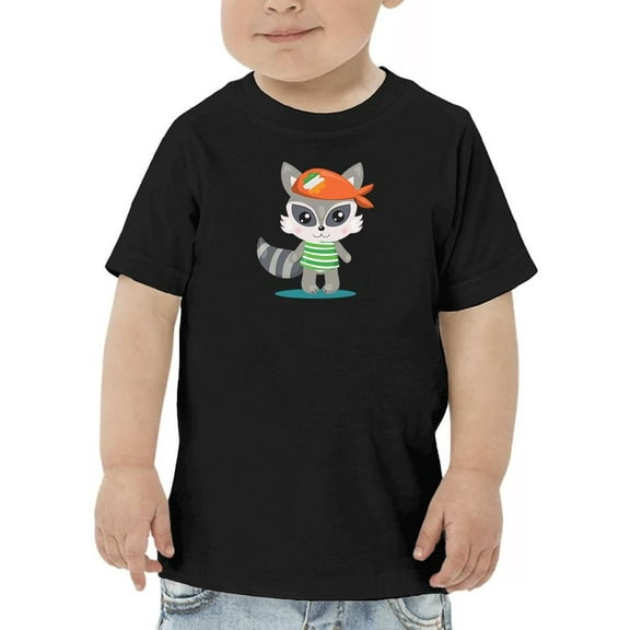 Pirate Raccoon T-Shirt Toddler -Image by Shutterstock, 5 Toddler