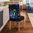 thumbnail image 4 of COEQINE Dining Room Chair Slipcovers Set of 1, Stretchable Universal Fit Chair Protector Polyester Spandex Machine Washable Covers for Dining Room, Hotel, Ceremony, Mushroom Galaxy, 4 of 7