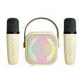 thumbnail image 4 of HILABEE Mini Karaoke Machine for Kids Portable BT Speaker Sturdy Easy to Use Creative Beige, 4 of 8