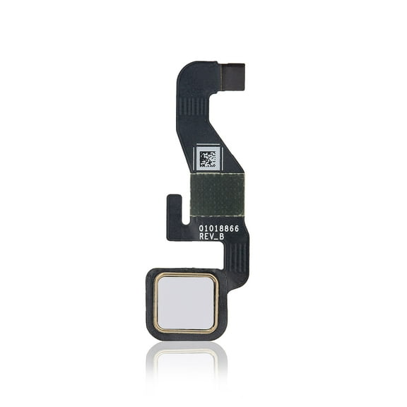 Replacement Home Button Flex Cable Compatible For Motorola Moto Z Droid (XT1650 / 2016) (White)