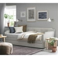 thumbnail image 2 of ClickDecor Bella Upholstered Daybed and Trundle Beige, 2 of 17