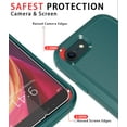 thumbnail image 3 of Diverbox Designed for iPhone SE case with Screen Protector Heavy Duty Shockproof Shock-Resistant Cases for Apple iPhone se Phone 2022/2020 Release (Dark Green), 3 of 7