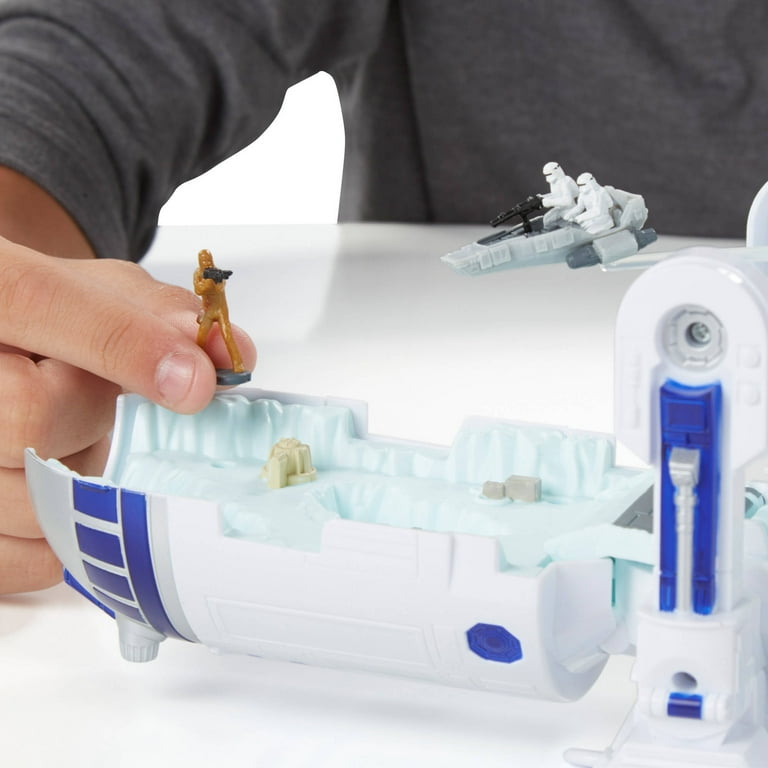 Star Wars The Force Awakens Micro Machines R2-D2 Playset - Walmart.com