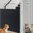 thumbnail image 6 of kladzum PVC No-punch Pet Fence Pet Fence Jump Proof Partition Fence Pet Door Stop Cats Barrier Retractable Pet Fence Strong Clips, 6 of 6