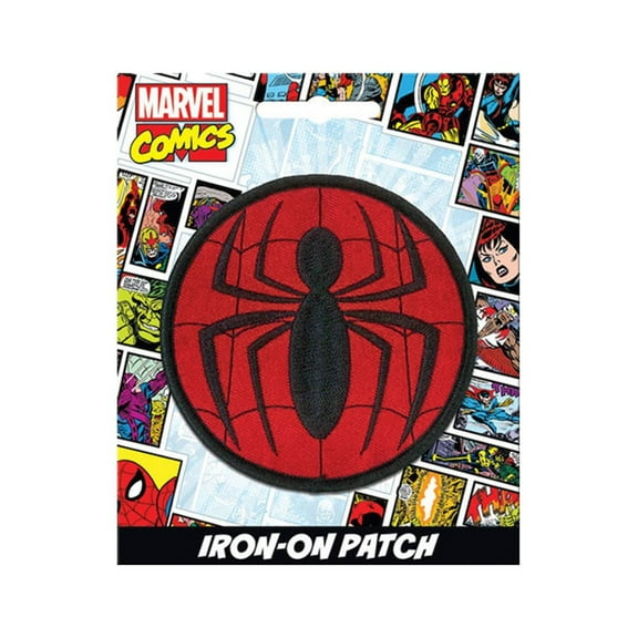 Ata-Boy Marvel Comics Spider-Man Logo 3 Full Color Iron-On Patch