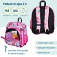 thumbnail image 2 of Wildkin Kids 12 Inch Backpack for Toddler Boys and Girls, Insulated Front Pocket (Groovy Mermaids), 2 of 8