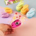 thumbnail image 3 of Children's Paper Punch 3Pcs Reusable Craft Hole Punch for Kids, 3 of 4