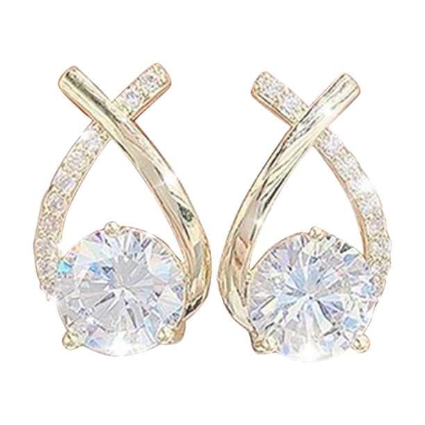 Pendientes Cola de Pez Regalo para Mujeres Pendientes Niñas Joyas en forma de lágrima Pendientes Cola de Pez Simplicitys Pendientes Circonitas