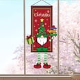 thumbnail image 4 of enjoywould Christmas Flags Door Banner Xmas Element Foldable Create Festive Atmosphere Home Decoration, 4 of 8