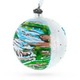thumbnail image 3 of Falls Park, Sioux Falls, South Dakota, USA Glass Ball Christmas Ornament 4 Inches, 3 of 5