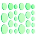 thumbnail image 1 of OULII 36Pcs Drum Dampeners Set Silicone Green for Sound Absorption, 1 of 8