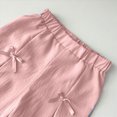 thumbnail image 7 of UngA Girls Cute Bow Crop Tank Top and Wide Leg Pants Set Two Piece Summer Outfits for Kids Toddler 2-3 Years,Red, 7 of 7