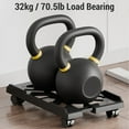 thumbnail image 4 of Adjustable Mobile CPU Stand, Height 2.8in Ventilated PC Floor Cart  for Office, 4 of 7