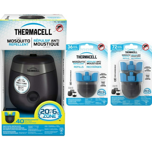 Thermacell E90 Rechargeable Repeller with 148 Hours of Mosquito Protection
