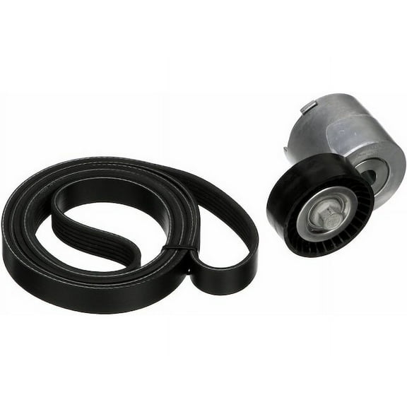 Serpentine Belt Drive Component Kit - Compatible with 2013 - 2014 Subaru Outback 2.5L H4 GAS