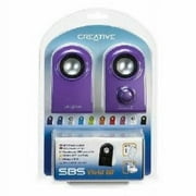 Creative 2.0 Speaker System, 6 W RMS, Purple