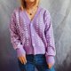 thumbnail image 1 of Pntutb moda mujer Casual cuello pico manga larga otoño suéter cárdigan blusa botón Pullver tops Pntutb Pntutb-3099, 1 of 5