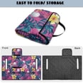 thumbnail image 4 of Uorisanigo Golf Cart Seat Covers - Dustproof Hawaiian Golf Ball Golf Cart Seat Blanket Towel with Storage Pockets, Suitable for EZGO, Club Car & More 2-Seat Carts, 51.18"x 30.31", 4 of 7