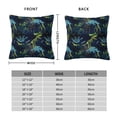 thumbnail image 2 of Yiaed Cartoon Dinosaur Print Pillow Covers Super Soft Decorative Square Throw Pillow Covers Case Cushion Covers for Sofa Couch Bedroom Car Decor（No pillow core）-20"x20", 2 of 7