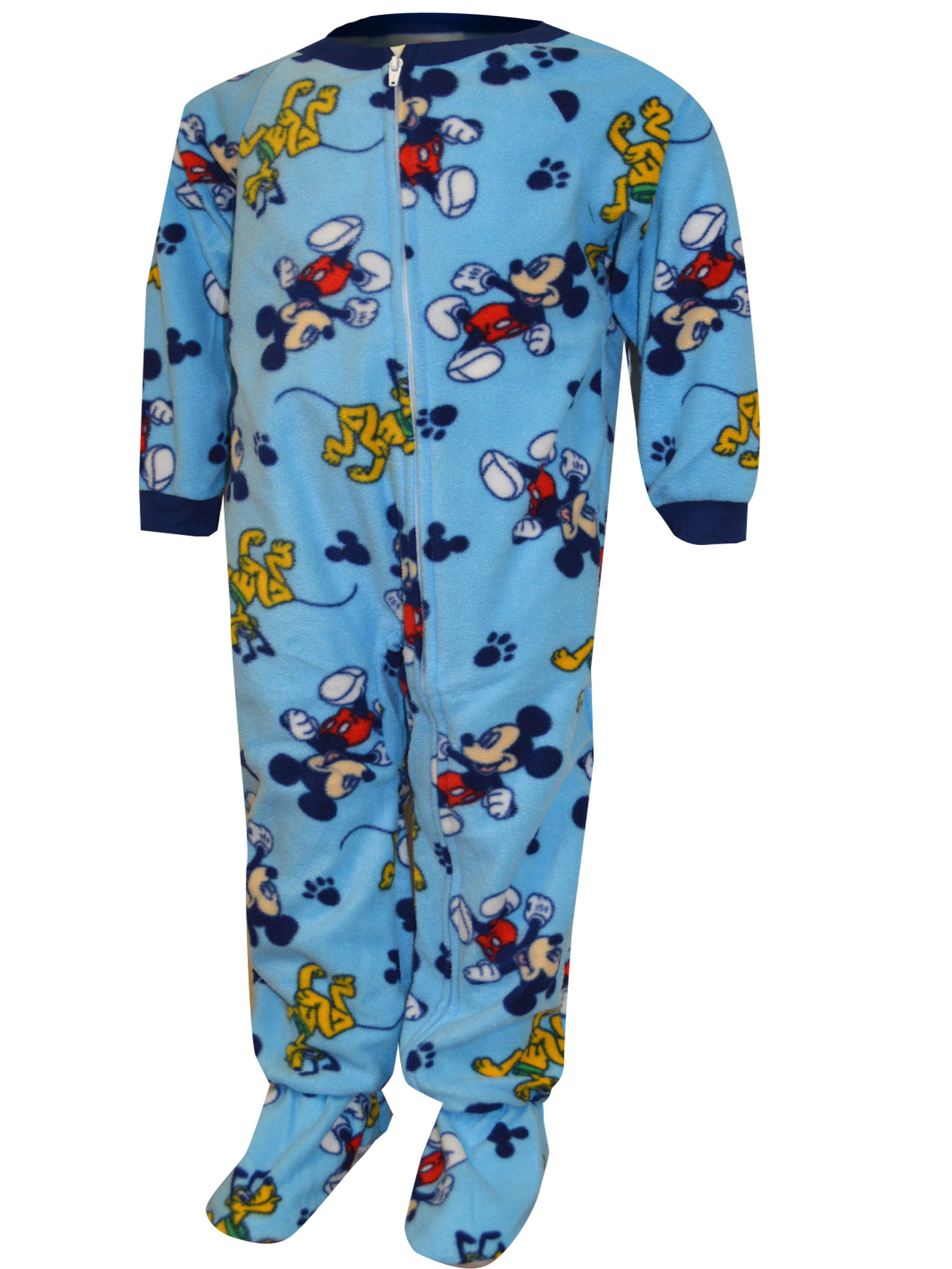 Disney Boys/' Toddler Mickey Mouse /& Pals Fleece Footed Blanket Sleeper