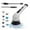 51#White, variant on Wireless Electric Scrubber with 9 Brush Heads, Extendable Cleaning Brush for Bathroom, Kitchen, Tile, and Mop, Power Scrubbers for Stains, Deep Cleaning, USB Rechargeable and Multi-Speed
