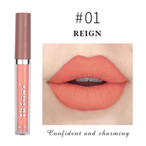 Canadian Day Kcavykas Beauty,Accessories,8-Color Matte Non-Stick Cup Lip Gloss Matte Velvet Thin Tube Liquid Lipstick