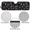 thumbnail image 5 of Uorisanigo Windshield Sun Shade for Jeep, Suitable for Wrangler, Compass, Gladiator & Renegade, Star Moon Sun Print Sunshade Windshield Cover for Jeep, UV Ray & Heat Block Shades Heat Shield, 5 of 7