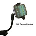 thumbnail image 3 of Car Mount Charger Socket Holder with USB Port Dock Cradle Gooseneck Swivel Black O7O for Motorola G4 Plus, Google Nexus 6, Moto E LTE E4 PLUS, G4 Play, G5 PLUS (XT1687) X 2 (2nd Gen) Z Play Droid, 3 of 5